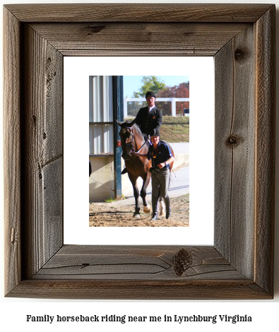 family horseback riding near me in Lynchburg, Virginia